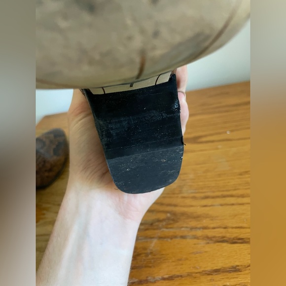 Dolce Vita Issa Snakeskin Boots Size 6 - Picture 4 of 6